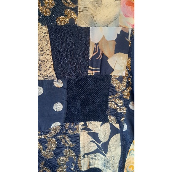 Delah size M/P black & gold vintage  blazer - Picture 13 of 16